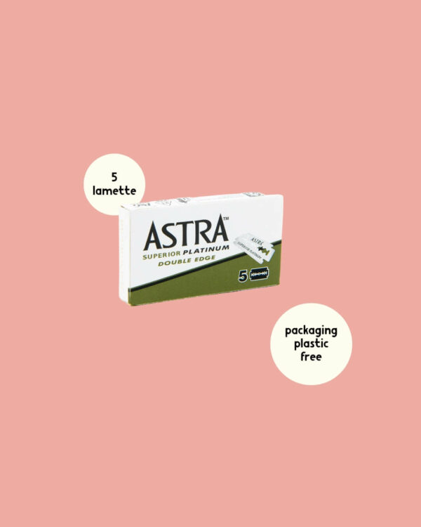 Astra Lamette per Rasoio di Sicurezza Info