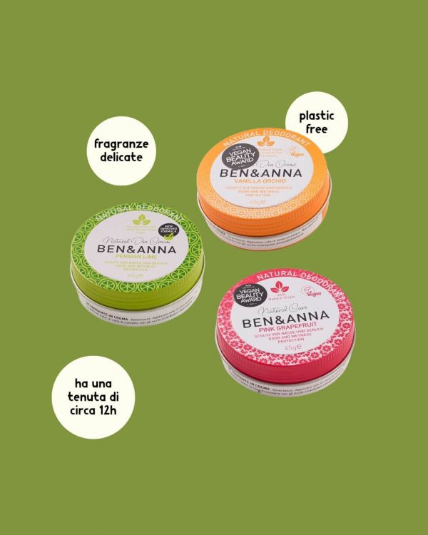 Ben&Anna Deodorante in Crema Info