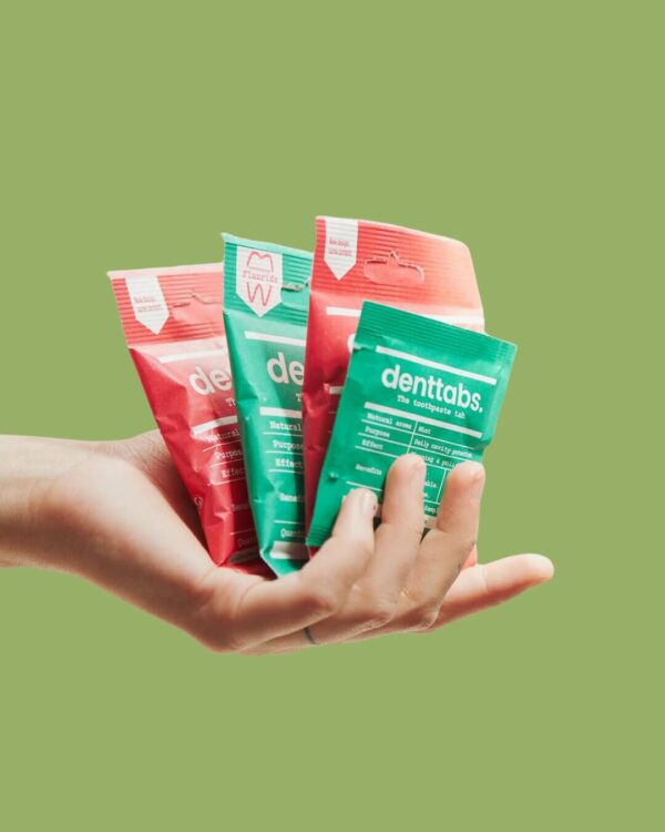 Denttabs dentifricio in pastiglie