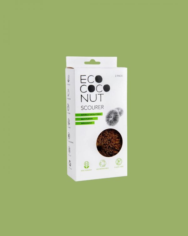 EcoCoconut Set 2 Spazzole in Fibra di Cocco