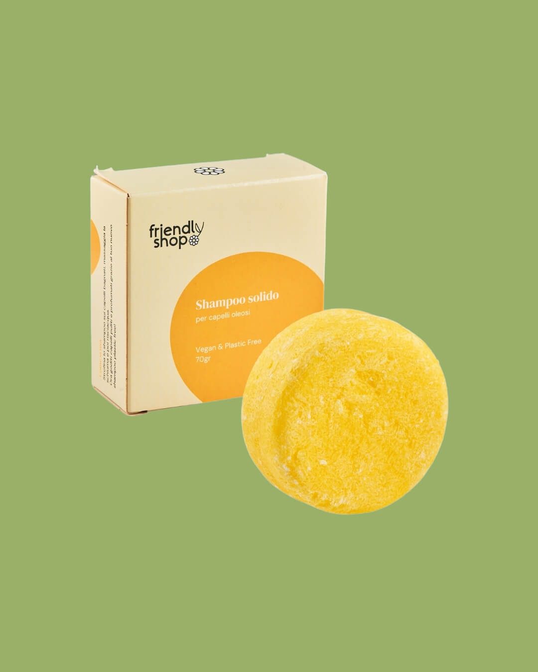 Friendly Shop Shampoo Solido Cute Oleosa
