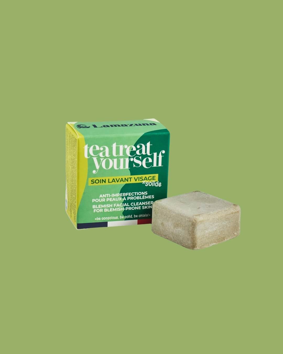 Lamazuna detergente viso solido pelle acne