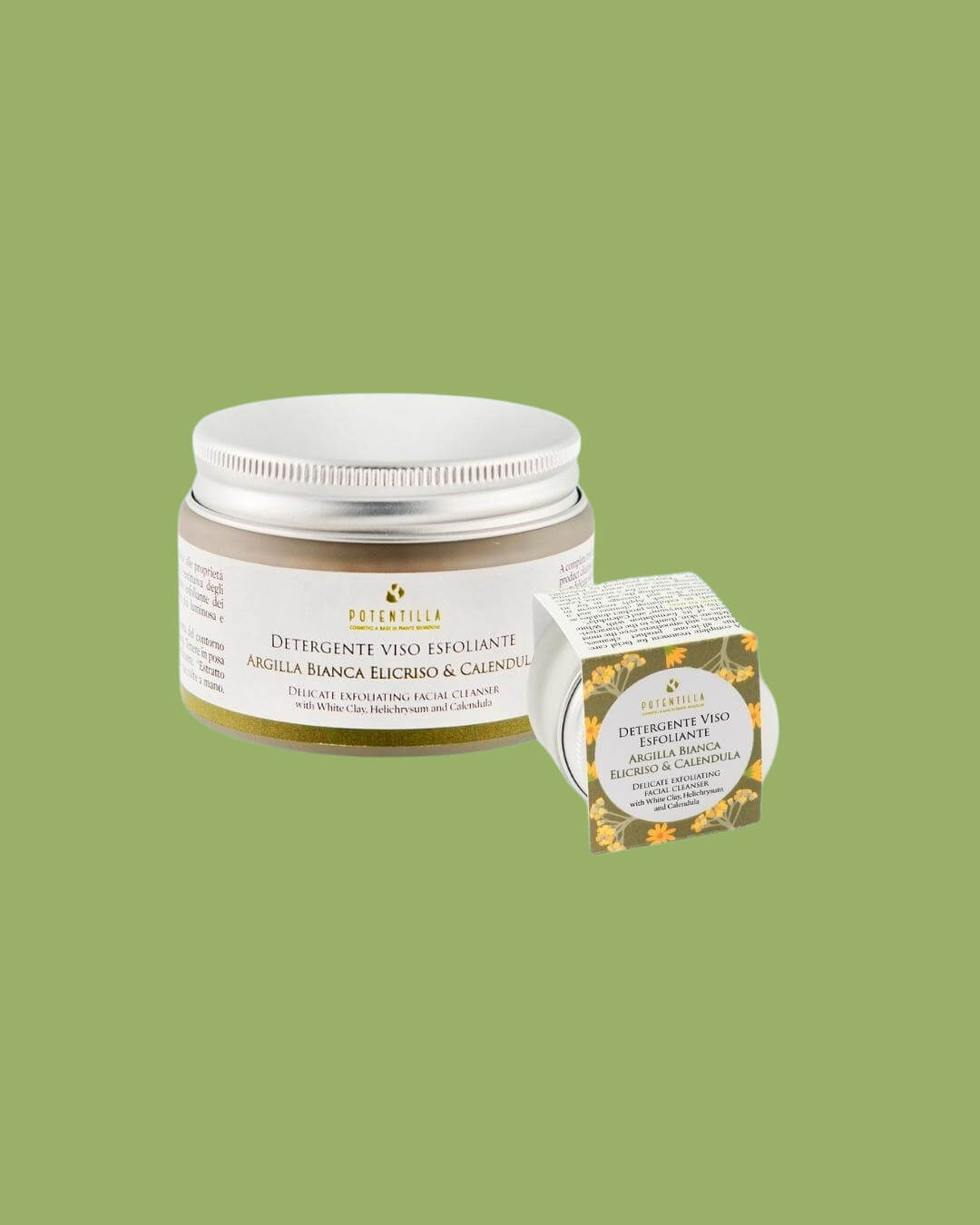 Potentilla Detergente e Maschera Viso 2in1
