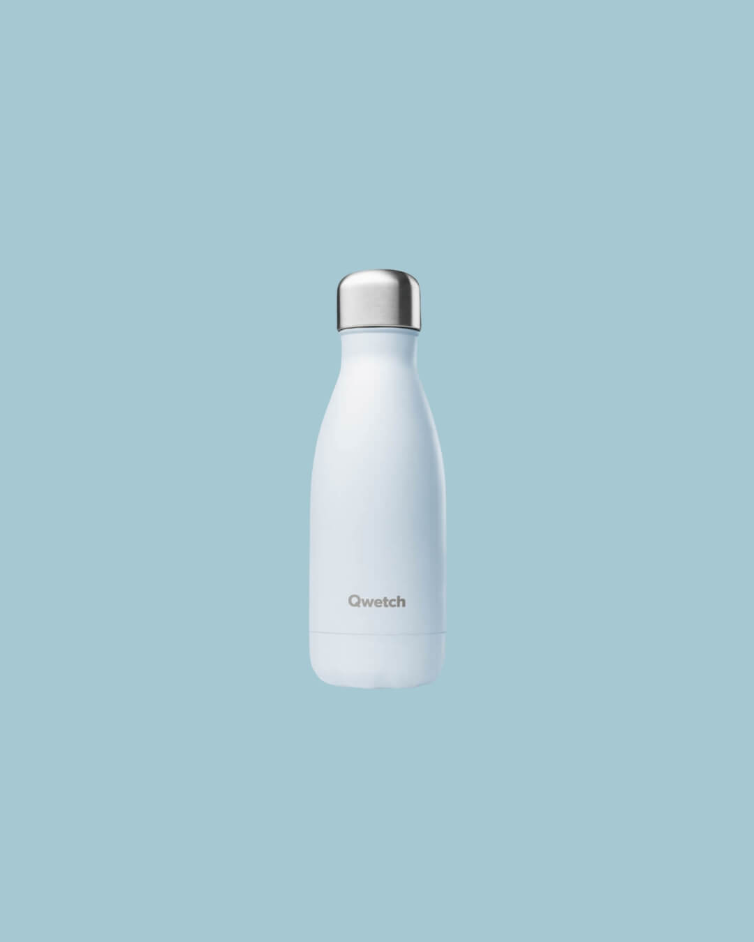 Qwetch Borraccia Termica in Acciaio Inossidabile 260ml Blu