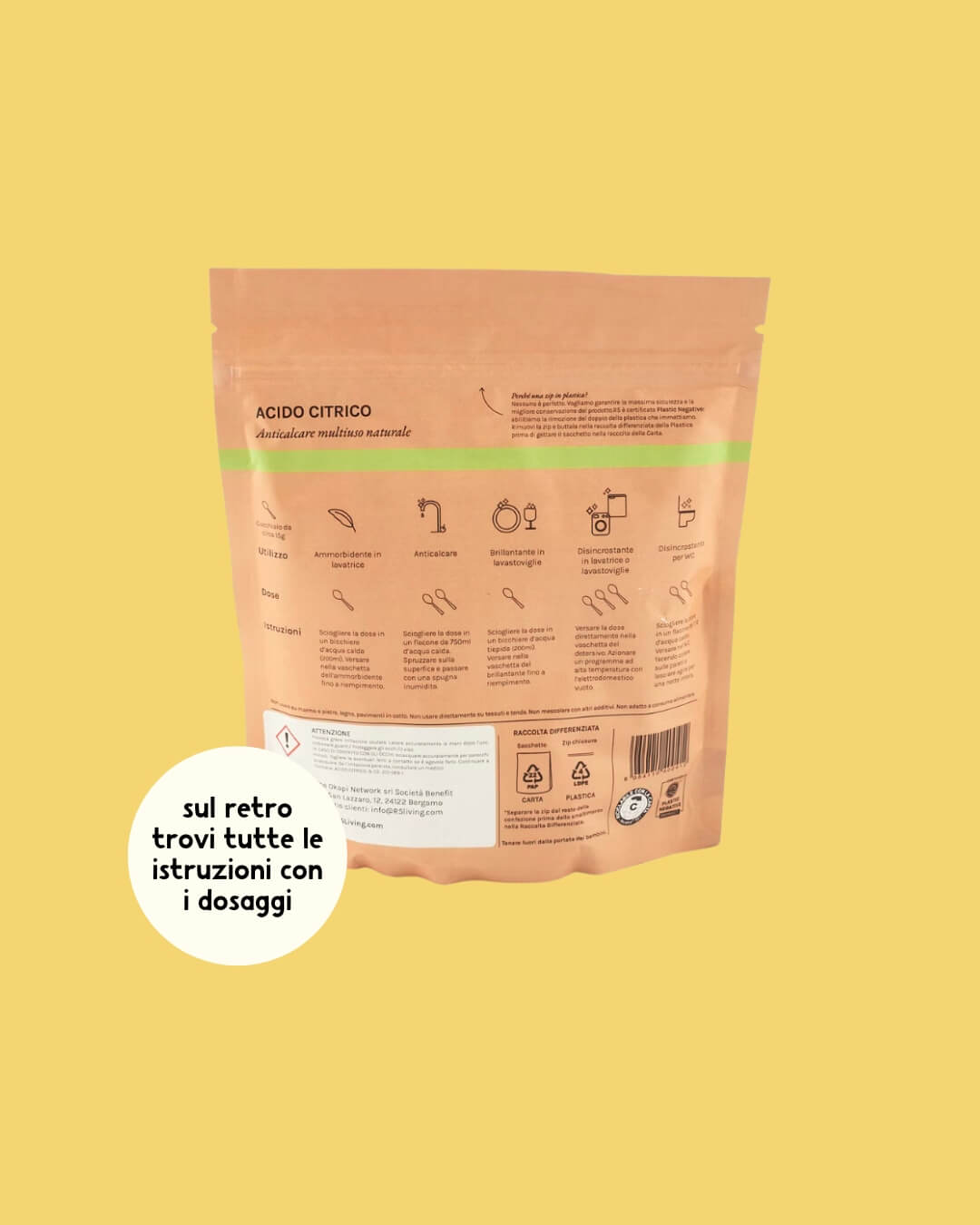 Acido citrico puro in polvere – r5 living