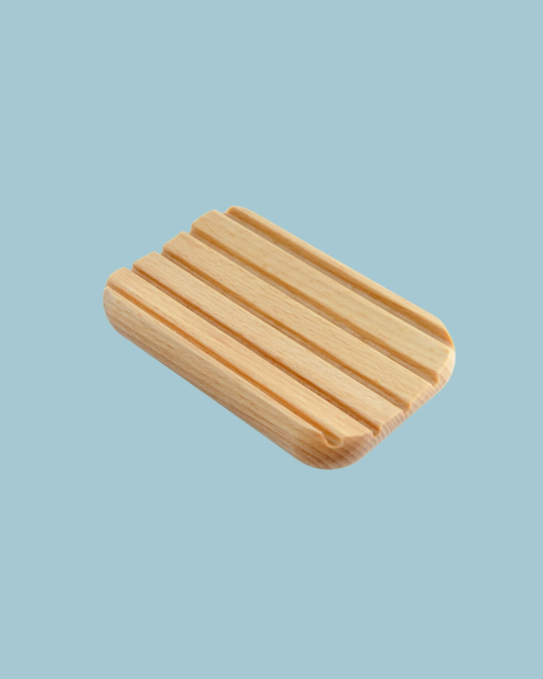 Redecker Piattino Portasapone in Legno di Faggio Fronte