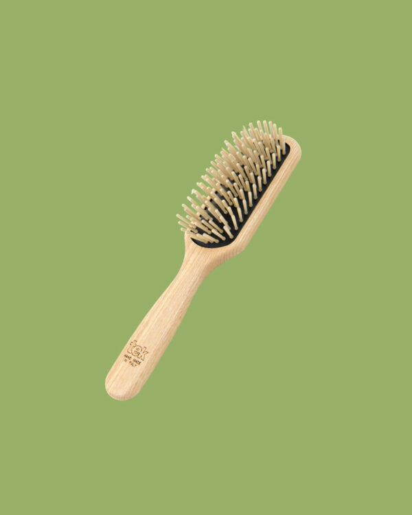Tek Spazzola in Legno per Capelli