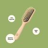 Tek Spazzola in Legno per Capelli Info