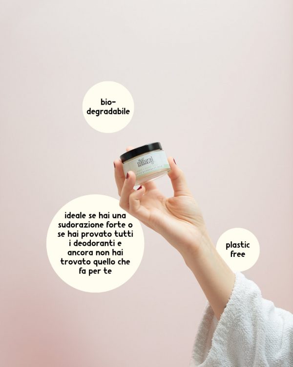 The natural deodorante deodorante in crema active info