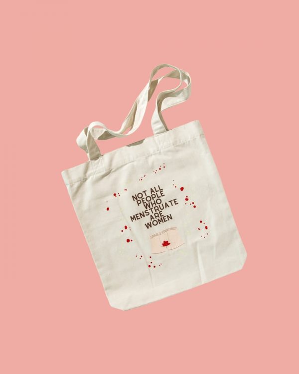 Your Best Period Tote Bag in Tessuti Riciclati Not All People