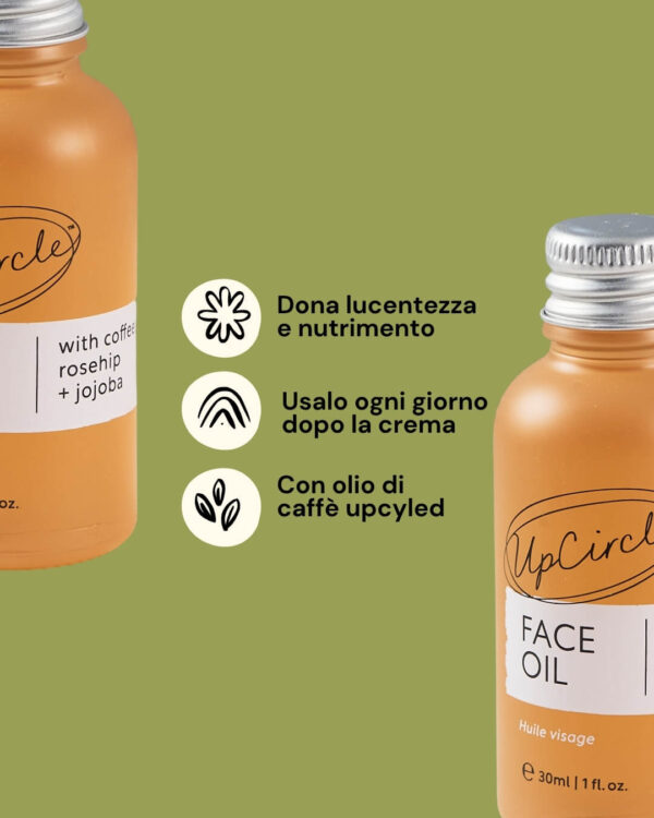UpCircle Olio Viso Caffè Informazioni