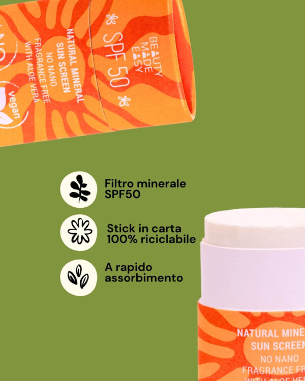 Beauty Made Easy Stick Solare SPF 50 Informazioni