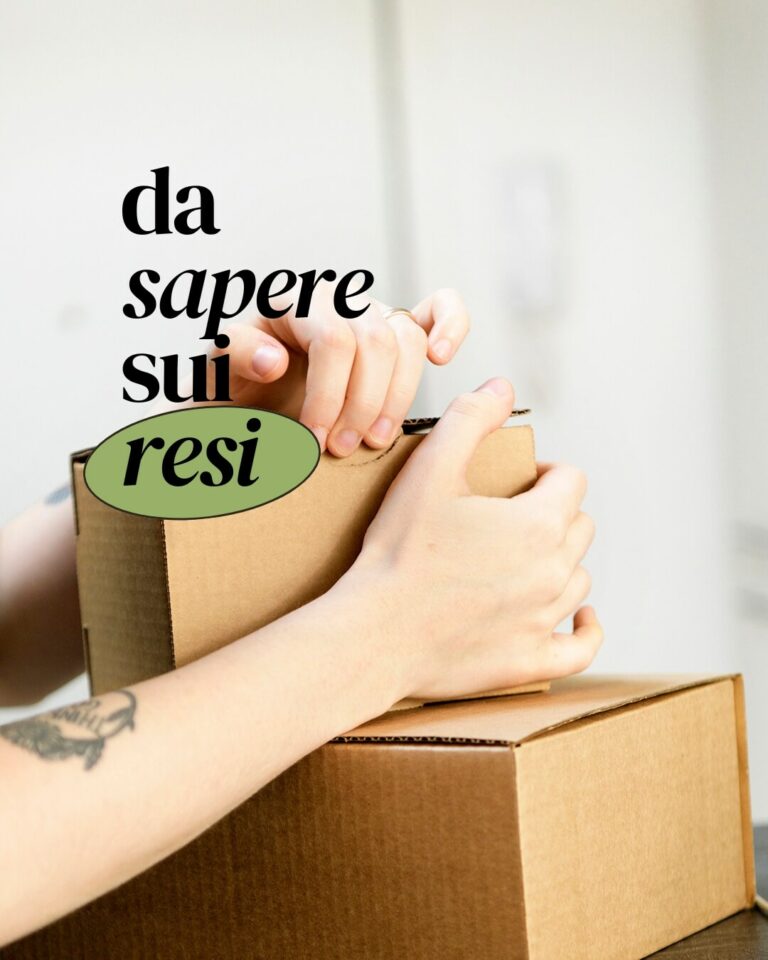 Friendly shop da sapere resi
