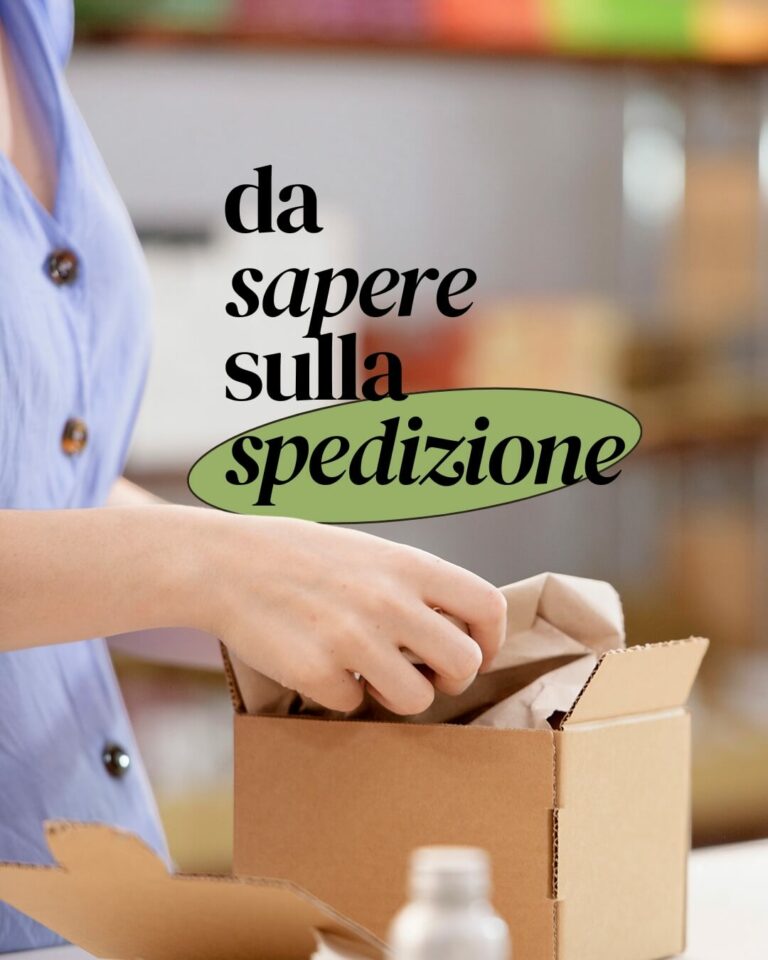 Spedizione e resi 1 Friendly shop da sapere spedizione