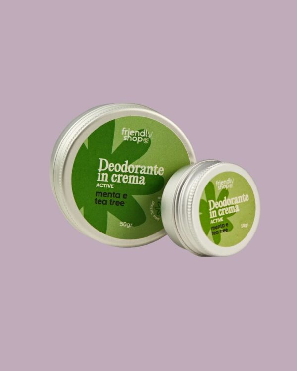 Friendly Shop Deodorante in Crema Active Menta