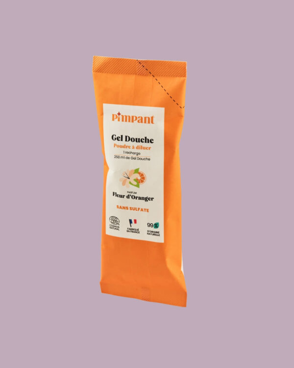 Pimpant Gel Doccia in Polvere Fiori di Arancio