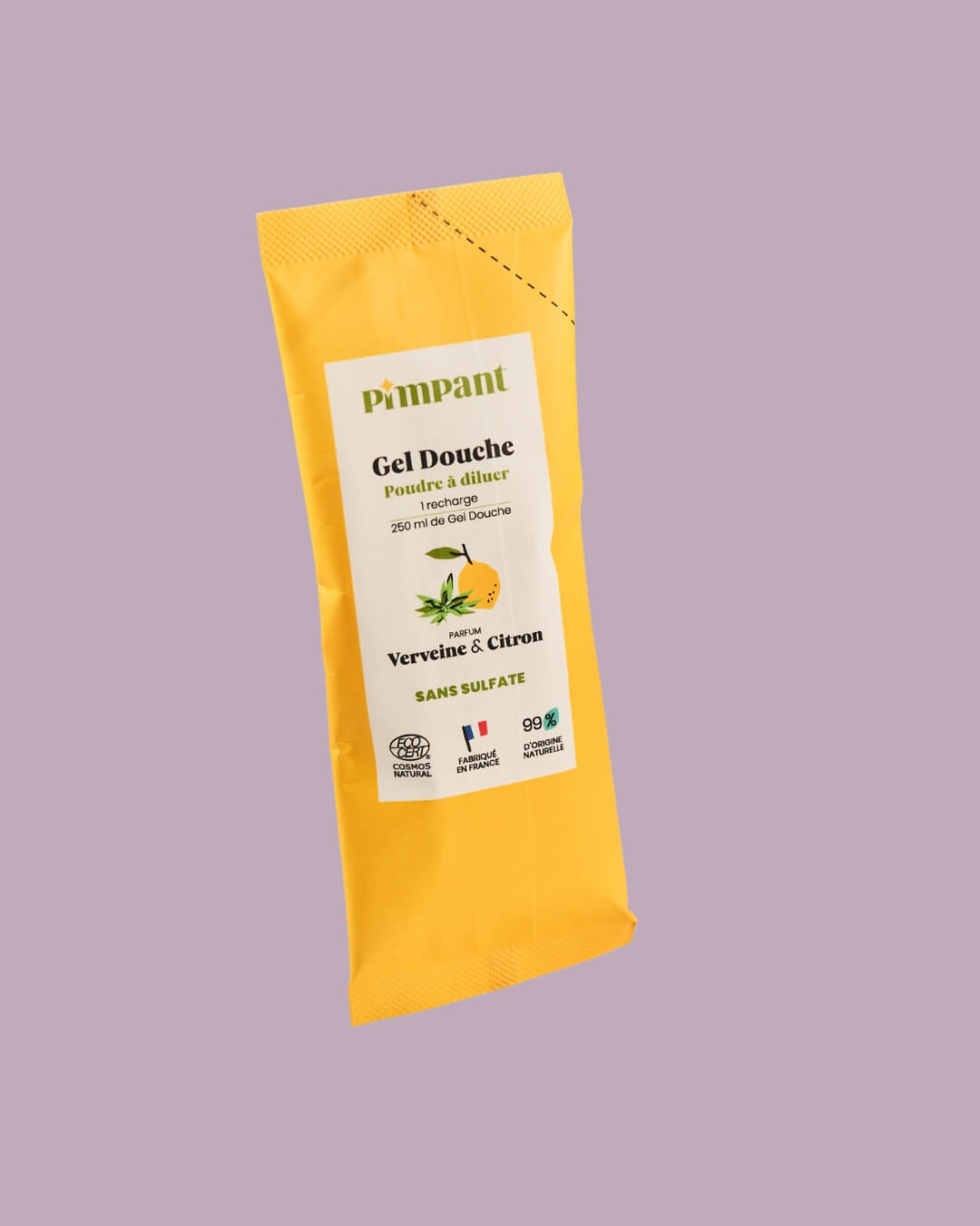 Pimpant gel doccia in polvere verbena e limone