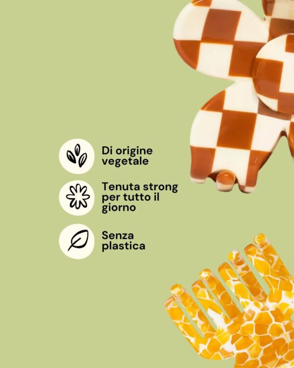 Sasstie Molletta per Capelli Plastic Free Info