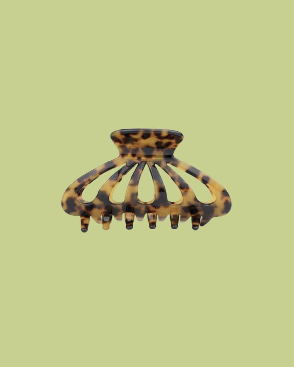 Sasstie Molletta per Capelli Plastic Free Princess Dark Cheetah