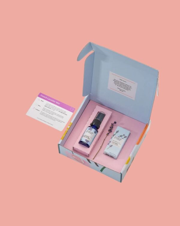 The Nature of Things Box Regalo Lavender Scent Aperta