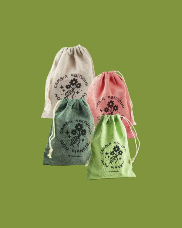 Friendly Shop Sacchetto Regalo Cambia Abitudini Colori 4
