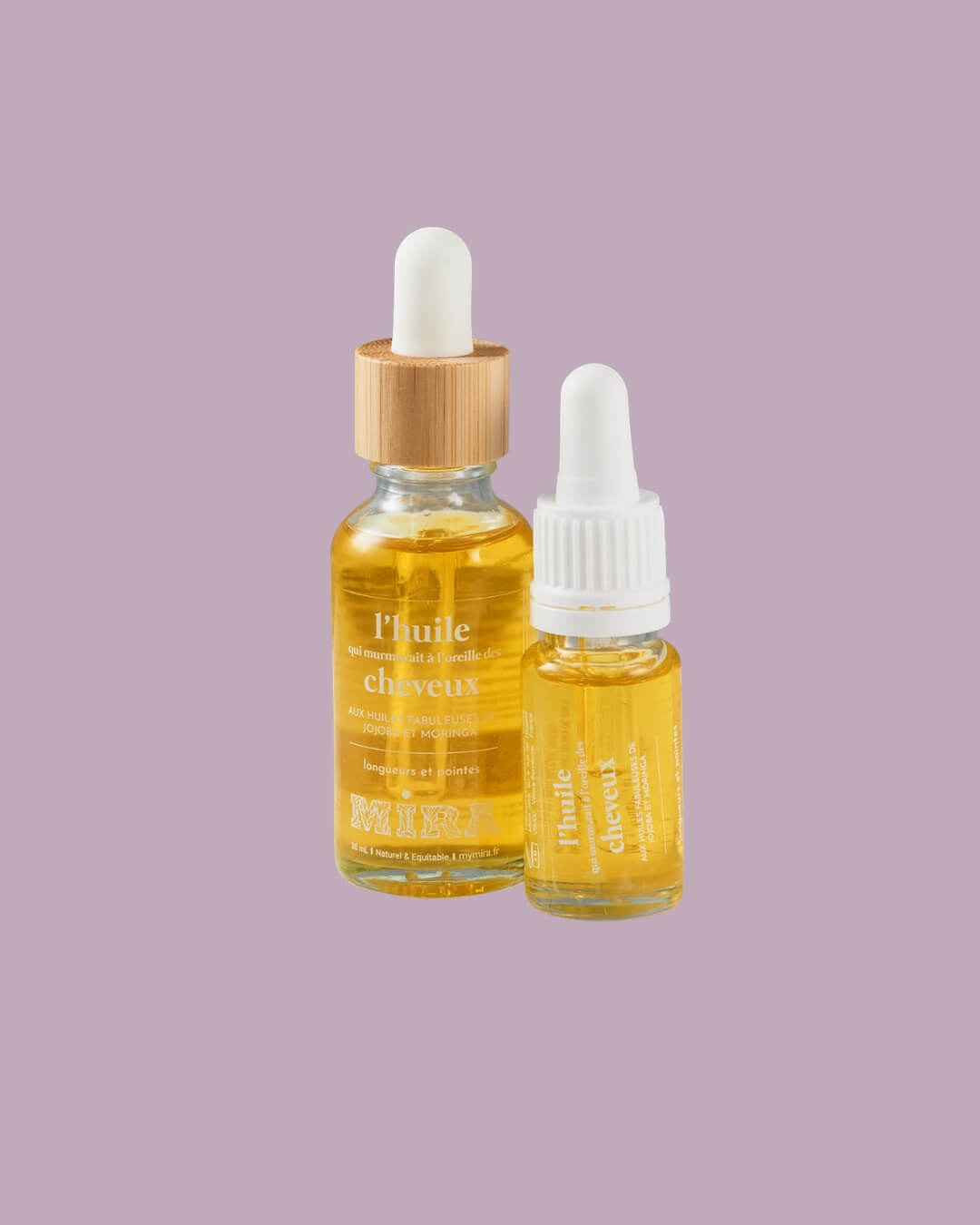 Olio capelli nutriente - mira 1 Mira olio capelli nutriente mini e full