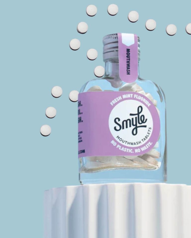 Smyle collutorio dispenser e pastiglia