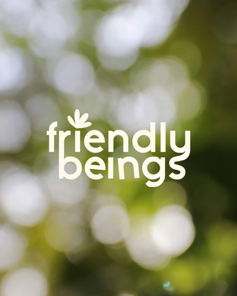 Banner friendly beings logo