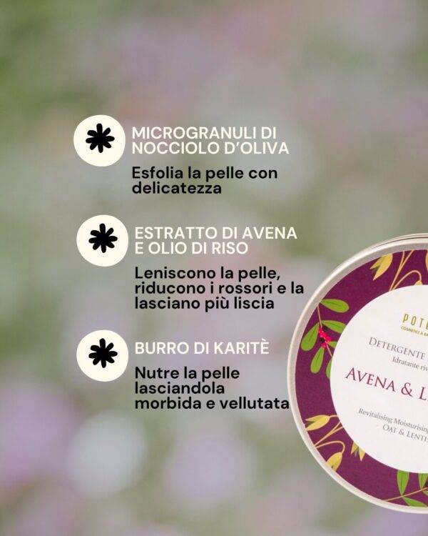 Potentilla Scrub Corpo Ingredienti