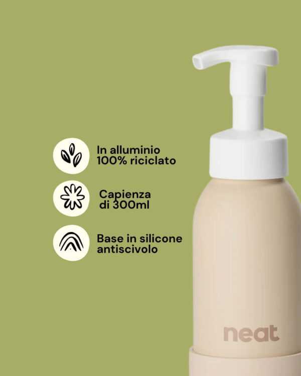 Neat Bottiglia Riutilizzabile per Detersivo Info